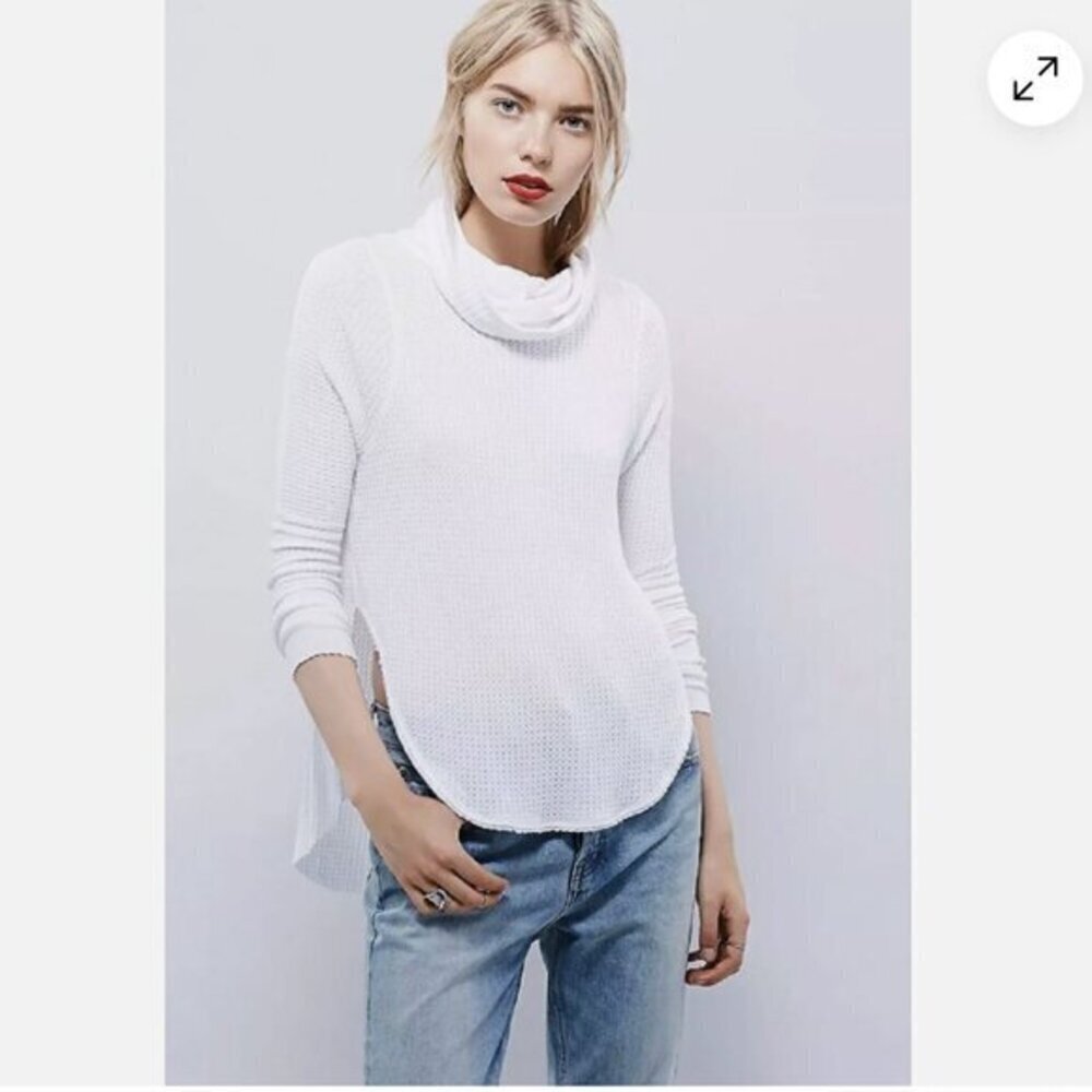 Free People We the Free Kristina Drippy Thermal Sweater